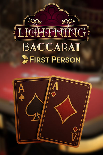 First Person Lightning Baccarat